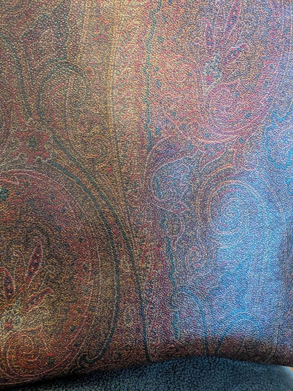 Etro Vintage Paisley Tote Bag 1970s Milano Made in Italy Kelly Style Leather - Picture 9 of 12